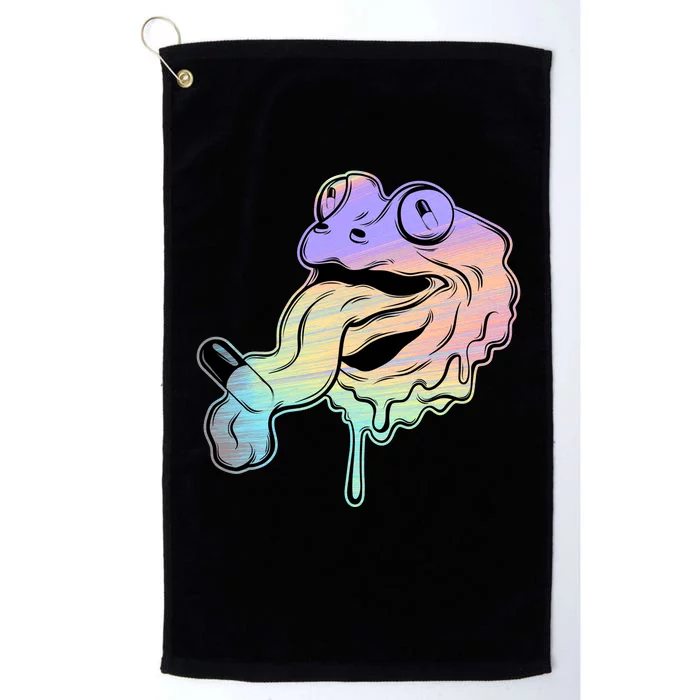 Trippy Frog Platinum Collection Golf Towel