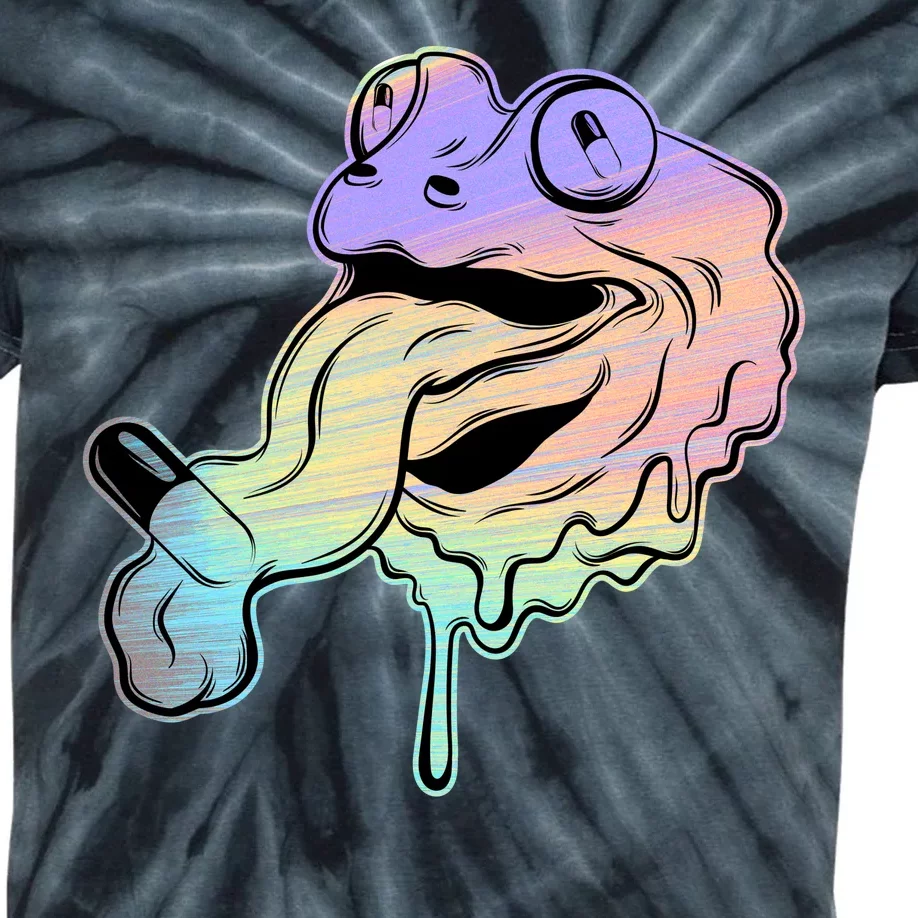 Trippy Frog Kids Tie-Dye T-Shirt