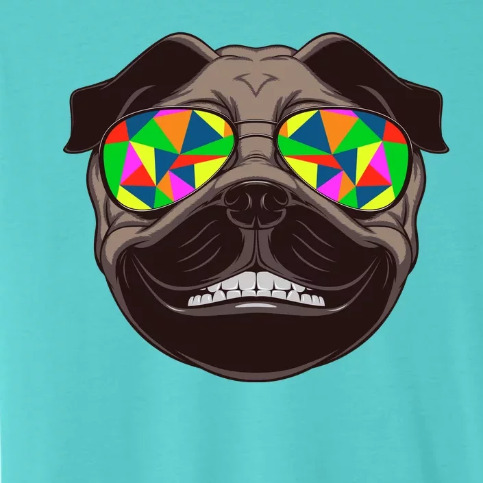 Trippy Hypnotized Pug ChromaSoft Performance T-Shirt