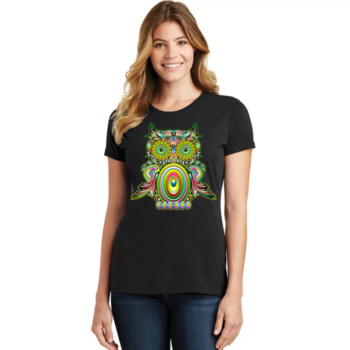 Trippy Owl Women's T-Shirt