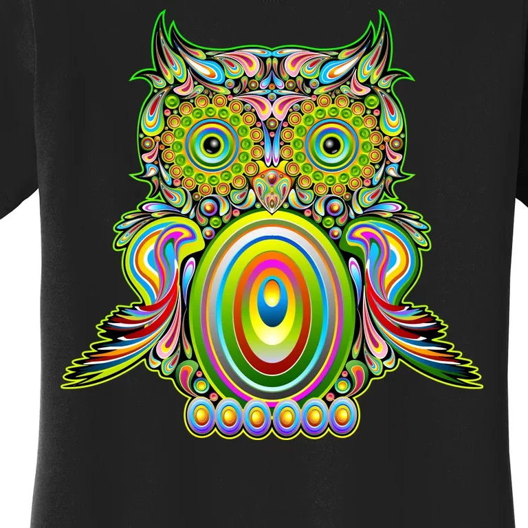 Trippy Owl Women's T-Shirt