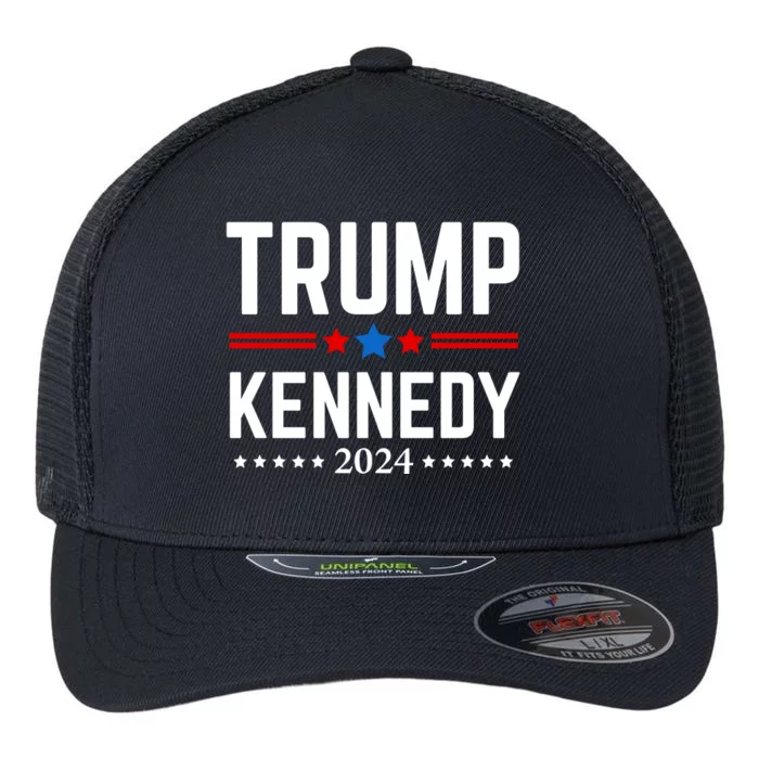 Trump Rfk Jr 2024 Trump Kennedy Flexfit Unipanel Trucker Cap