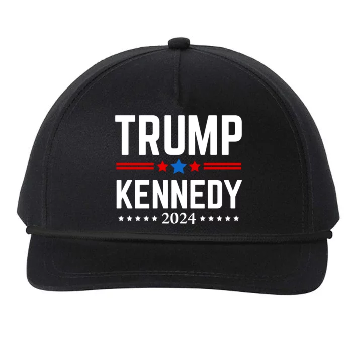 Trump Rfk Jr 2024 Trump Kennedy Snapback Five-Panel Rope Hat