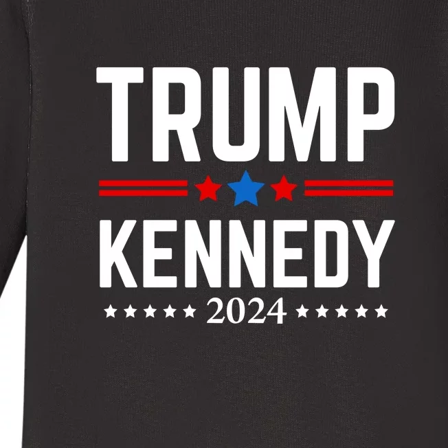 Trump Rfk Jr 2024 Trump Kennedy Baby Long Sleeve Bodysuit