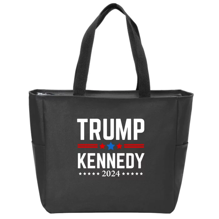 Trump Rfk Jr 2024 Trump Kennedy Zip Tote Bag