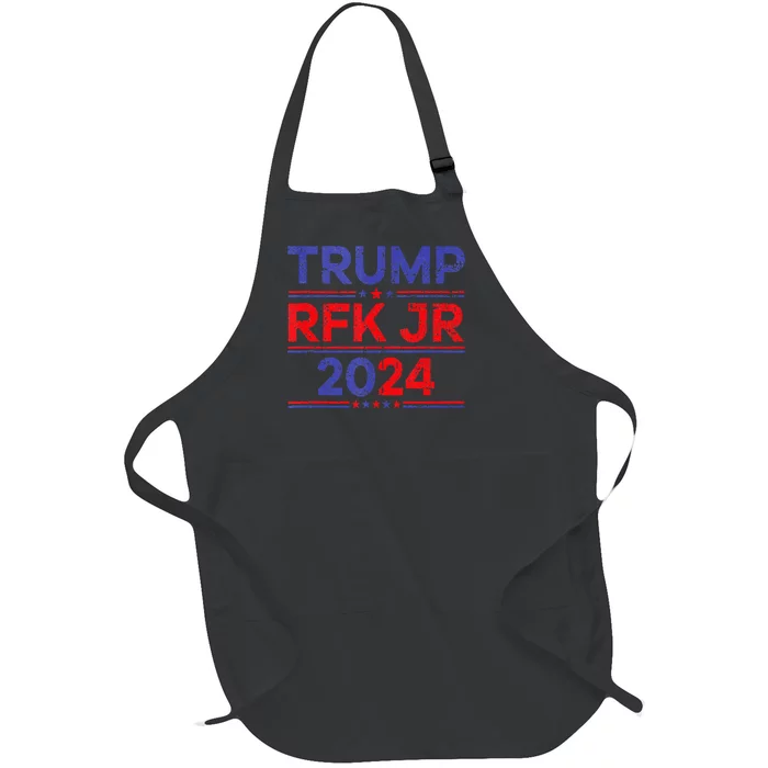 Trump RFK JR 2024 Full-Length Apron With Pocket