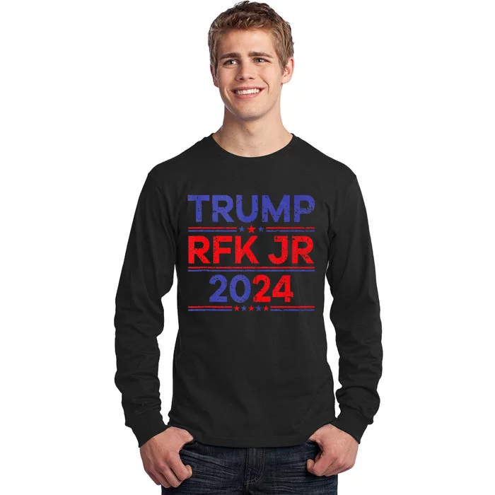 Trump RFK JR 2024 Tall Long Sleeve T-Shirt