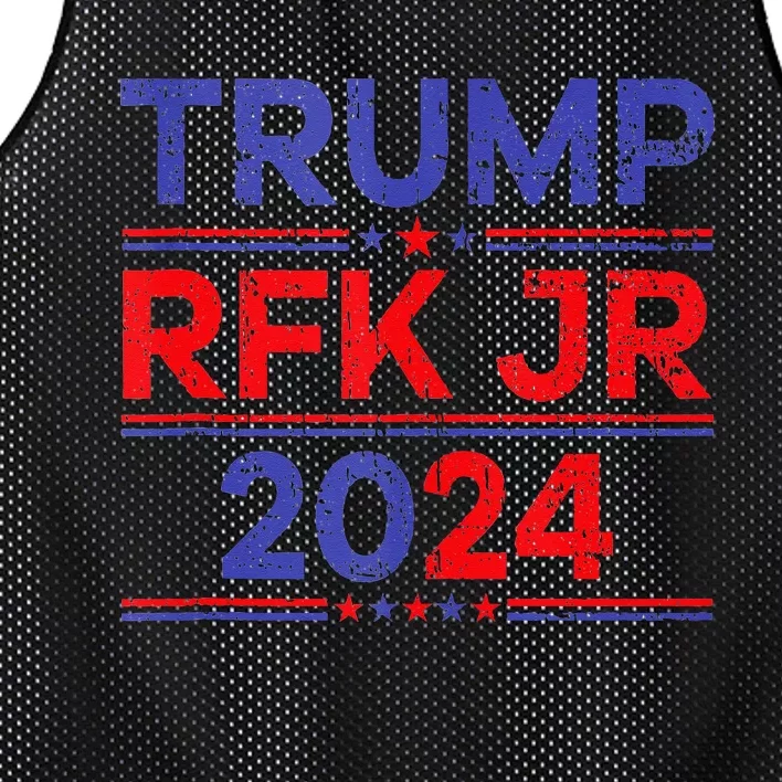 Trump RFK JR 2024 Mesh Reversible Basketball Jersey Tank