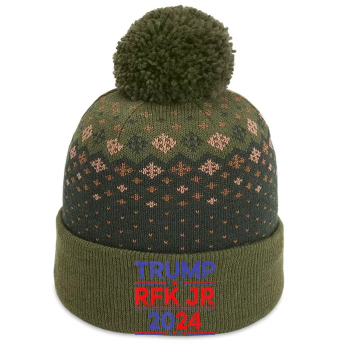 Trump RFK JR 2024 The Baniff Cuffed Pom Beanie