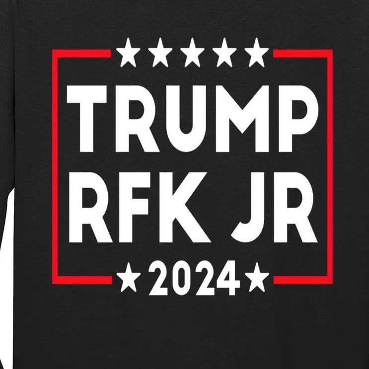 Trump RFK JR 2024 Tall Long Sleeve T-Shirt