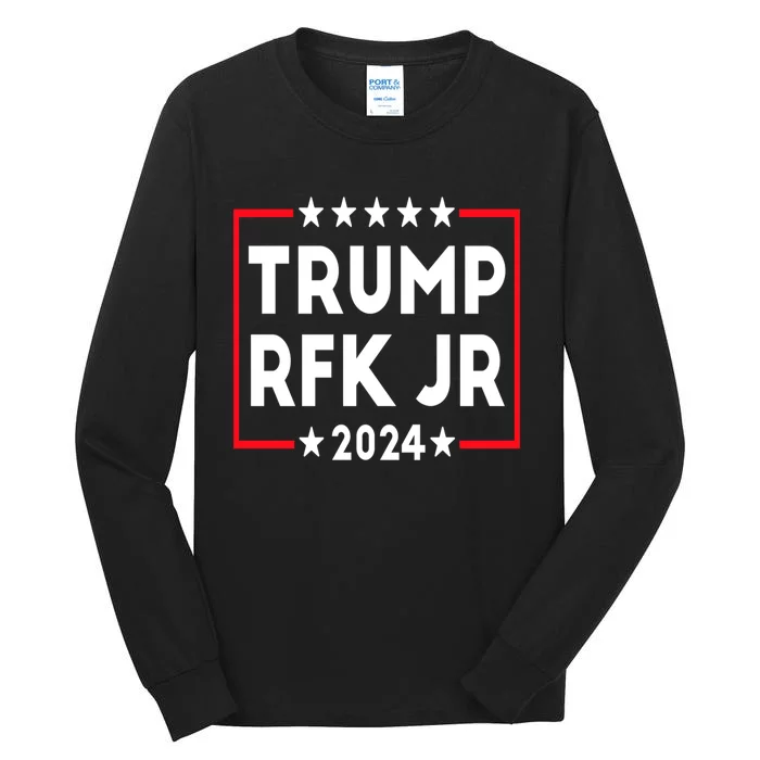 Trump RFK JR 2024 Tall Long Sleeve T-Shirt