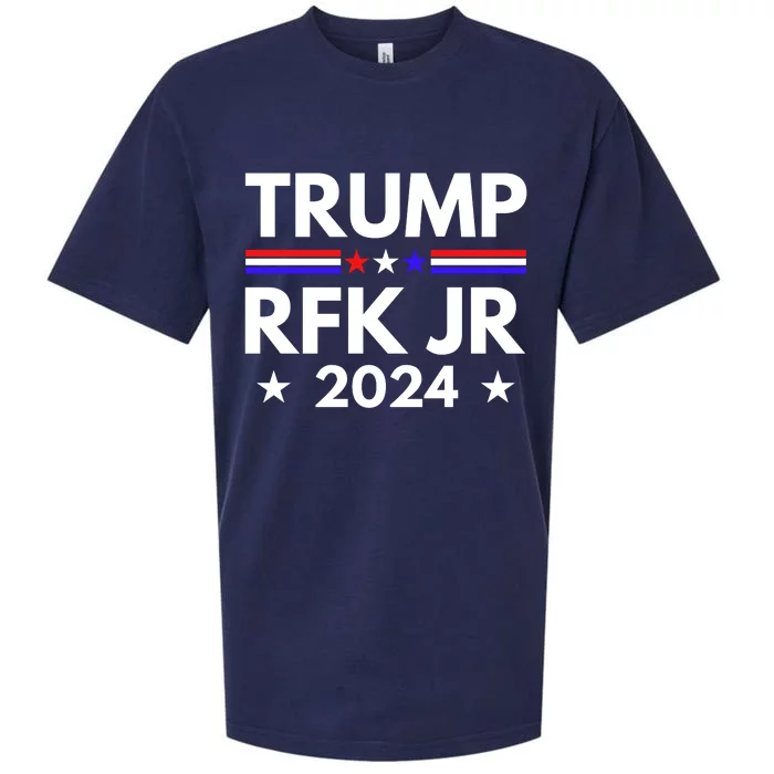 Trump Rfk Jr 2024 Trump Kennedy 2024 Sueded Cloud Jersey T-Shirt