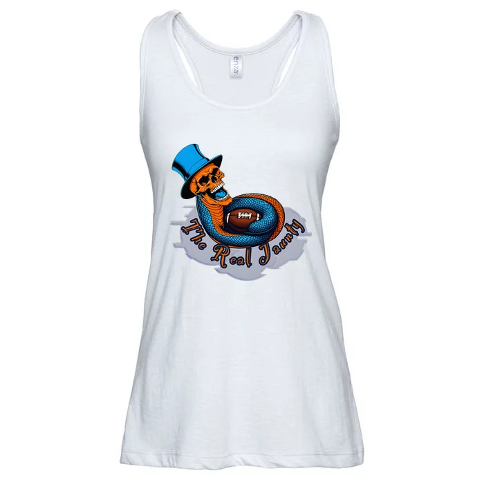 The Real Jaunty Logo Ladies Essential Flowy Tank