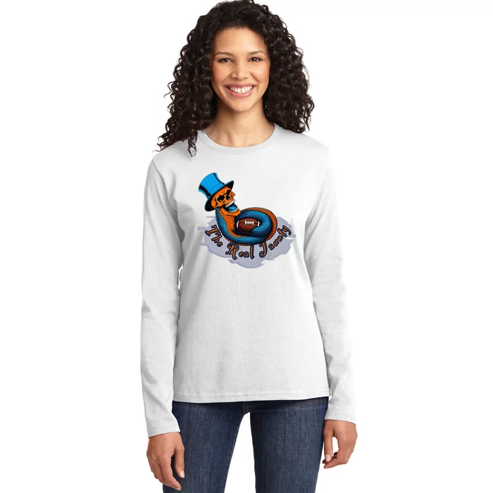 The Real Jaunty Logo Ladies Long Sleeve Shirt