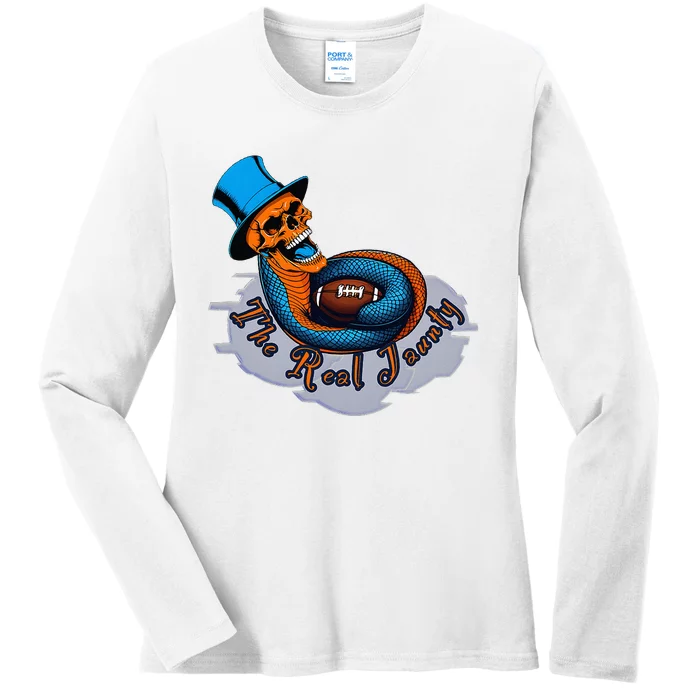 The Real Jaunty Logo Ladies Long Sleeve Shirt