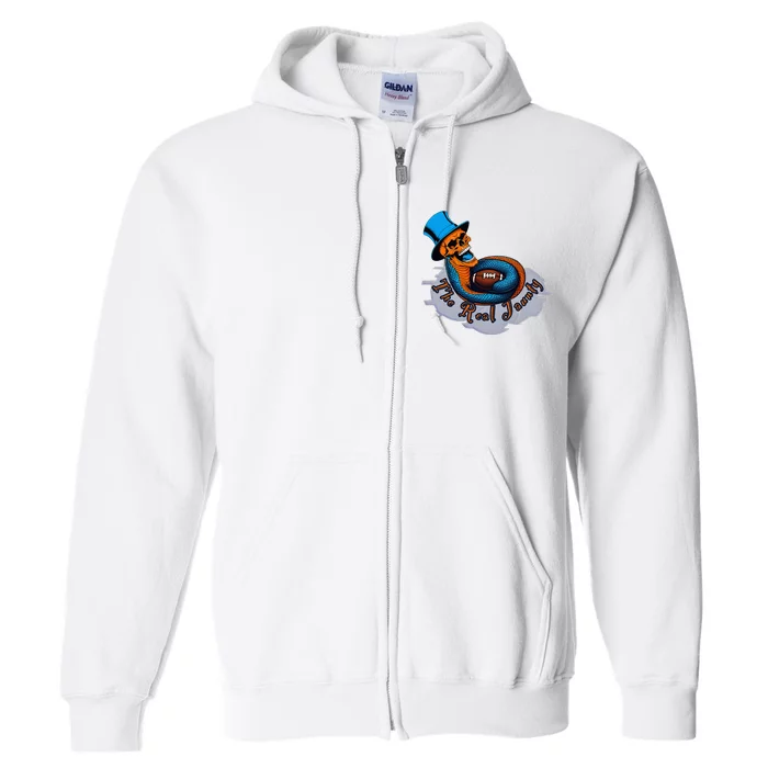 The Real Jaunty Logo Full Zip Hoodie