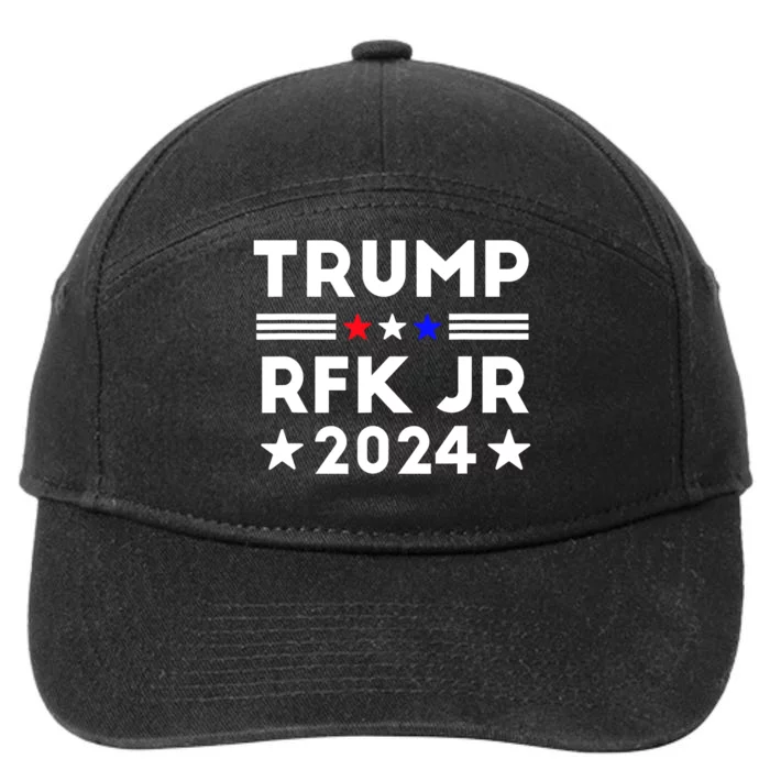 Trump RFK JR 2024 7-Panel Snapback Hat