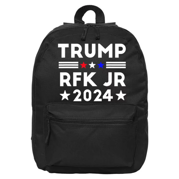 Trump RFK JR 2024 16 in Basic Backpack