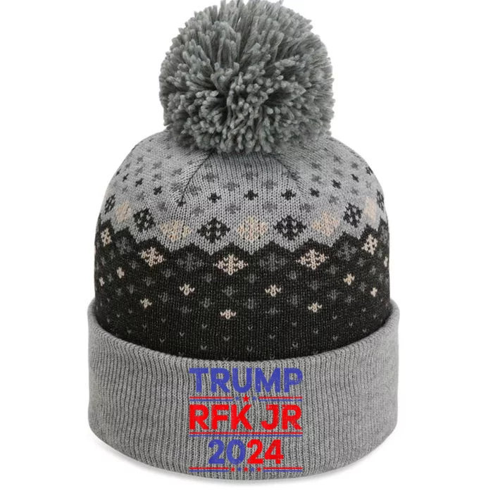 Trump Rfk Jr 2024 Trump Kennedy 2024 The Baniff Cuffed Pom Beanie