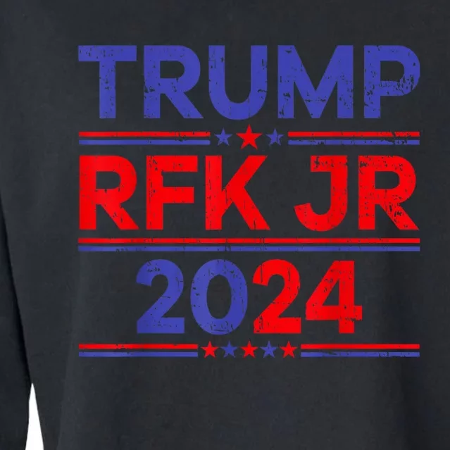 Trump Rfk Jr 2024 Trump Kennedy 2024 Cropped Pullover Crew