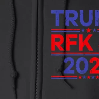 Trump Rfk Jr 2024 Trump Kennedy 2024 Full Zip Hoodie