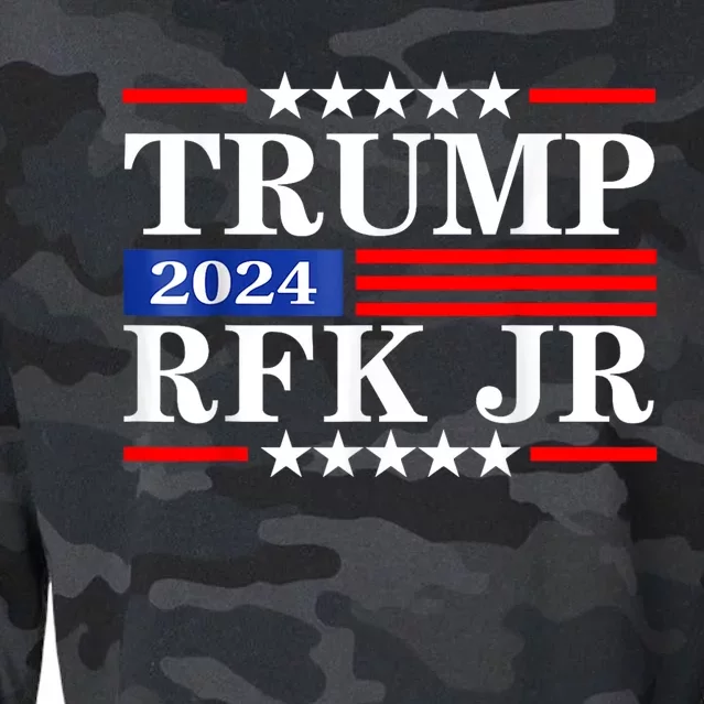 Trump Rfk Jr 2024 Trump Kennedy 2024 Cropped Pullover Crew