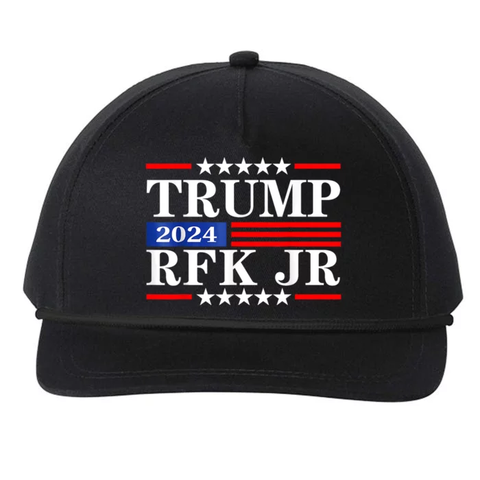 Trump Rfk Jr 2024 Trump Kennedy 2024 Snapback Five-Panel Rope Hat