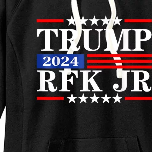 Trump Rfk Jr 2024 Trump Kennedy 2024 Women's Fleece Hoodie