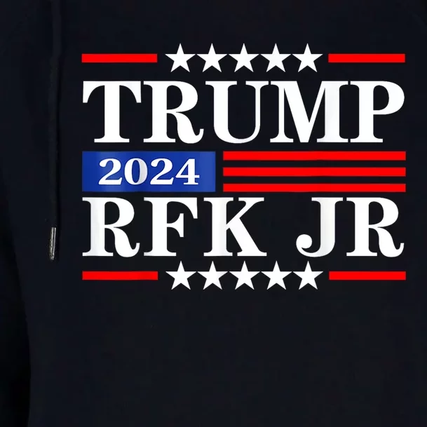 Trump Rfk Jr 2024 Trump Kennedy 2024 Womens Funnel Neck Pullover Hood