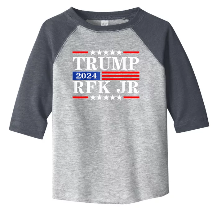 Trump Rfk Jr 2024 Trump Kennedy 2024 Toddler Fine Jersey T-Shirt