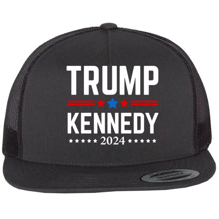 Trump Rfk Jr 2024 Trump Kennedy Flat Bill Trucker Hat