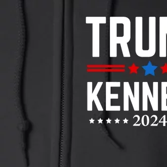 Trump Rfk Jr 2024 Trump Kennedy Full Zip Hoodie