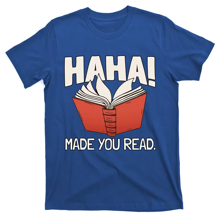 Teaching Reading Joke Bookworm Gift T-Shirt