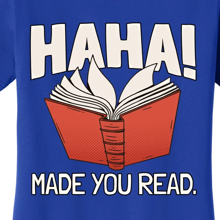 Teaching Reading Joke Bookworm Gift Women's T-Shirt