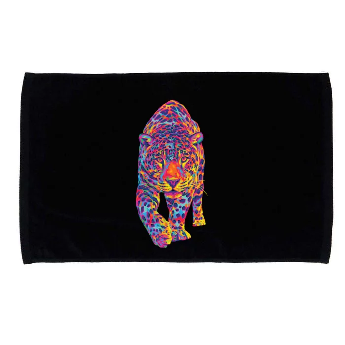 The Rainbow Jaguar Microfiber Hand Towel