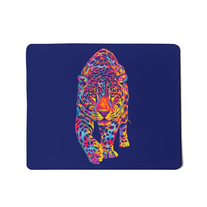 The Rainbow Jaguar Mousepad