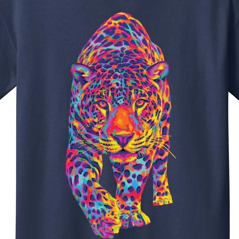 The Rainbow Jaguar Kids T-Shirt