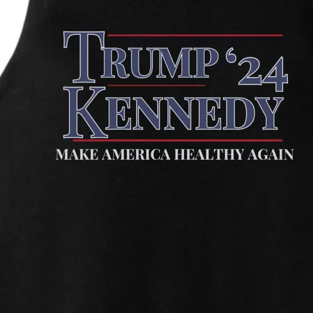 Trump Rfk Kennedy 2024 Ladies Tri-Blend Wicking Tank