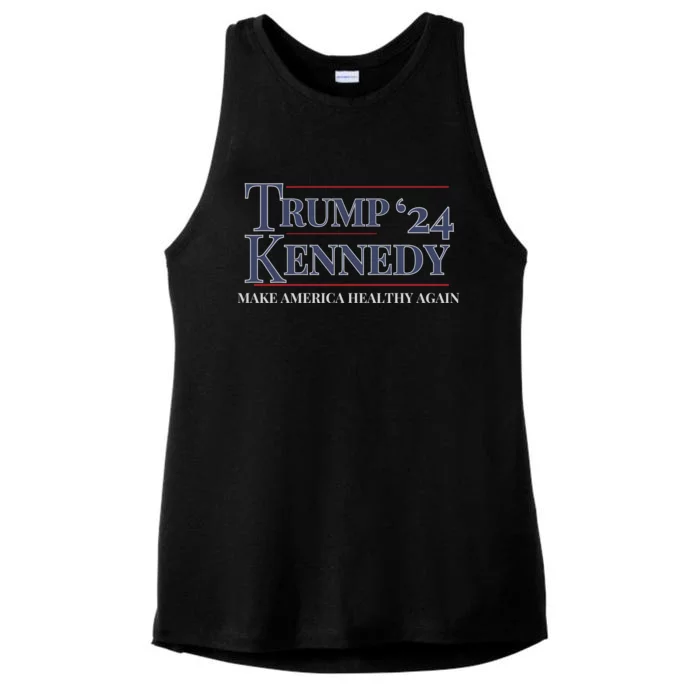 Trump Rfk Kennedy 2024 Ladies Tri-Blend Wicking Tank