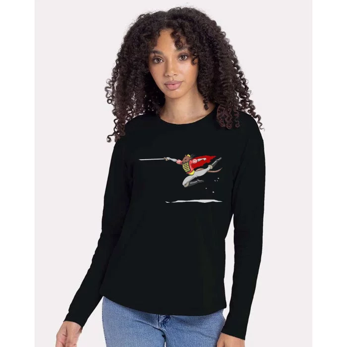 The Rat King Nutcracker Ballet Dance T For Dad Womens Cotton Relaxed Long Sleeve T-Shirt