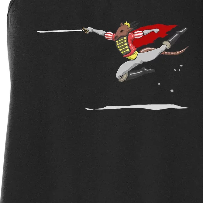 The Rat King Nutcracker Ballet Dance T For Dad Women's Racerback Tank