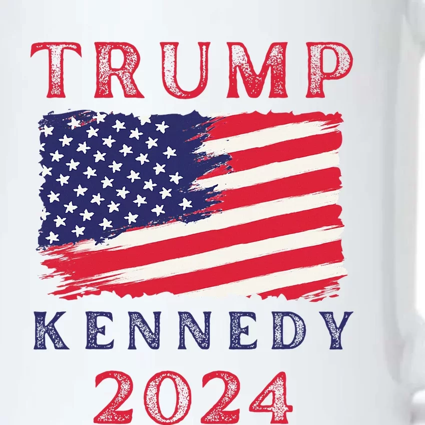 Trump Rfk Kennedy Presidential Campaign American Flag 2024 Black Color Changing Mug