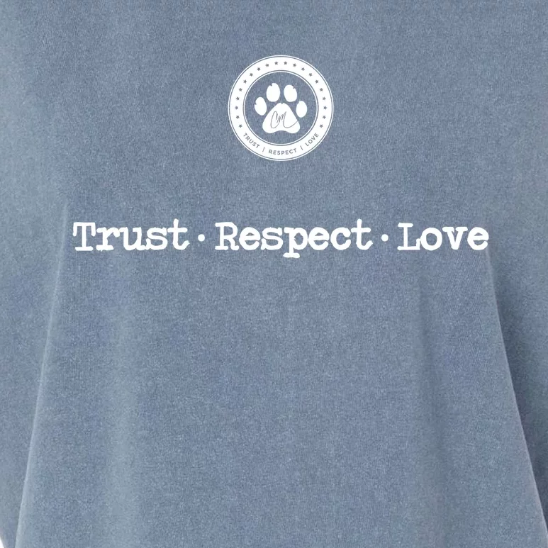 Trust Respect Love Gift Garment-Dyed Women's Muscle Tee