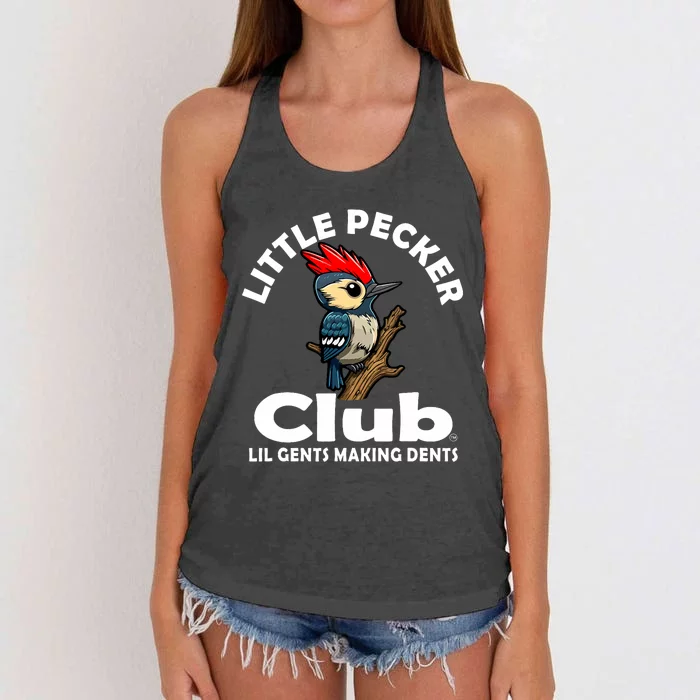 The Real Little Pecker Club Women's Knotted Racerback Tank