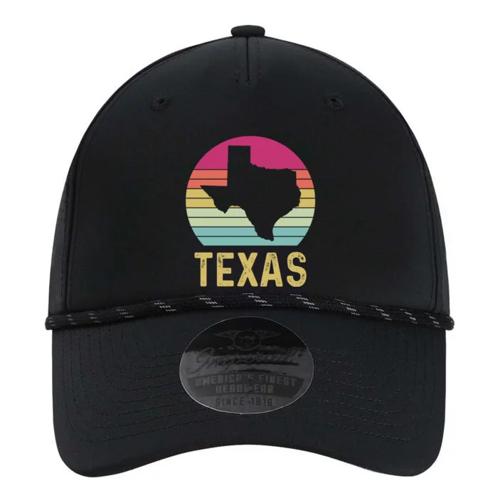 Texas Retro Logo Art Performance The Dyno Cap