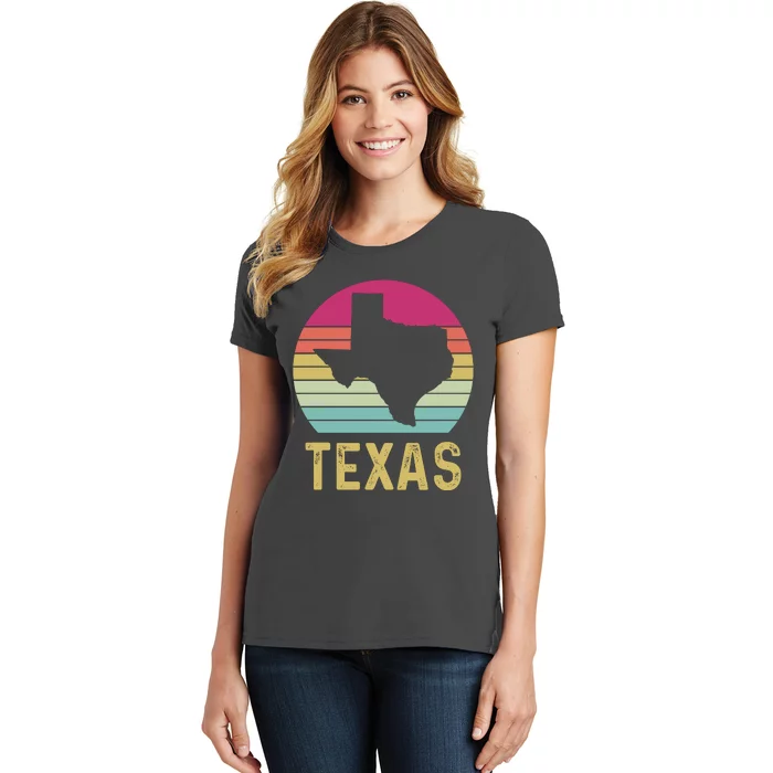 Texas Retro Logo Art Women's T-Shirt