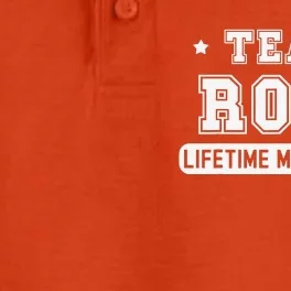 Team Ross Lifetime Membership Funny Family Last Name Dry Zone Grid Performance Polo