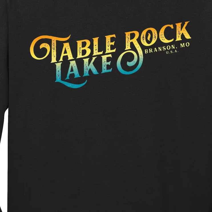 Table Rock Lakes Missouri Tall Long Sleeve T-Shirt