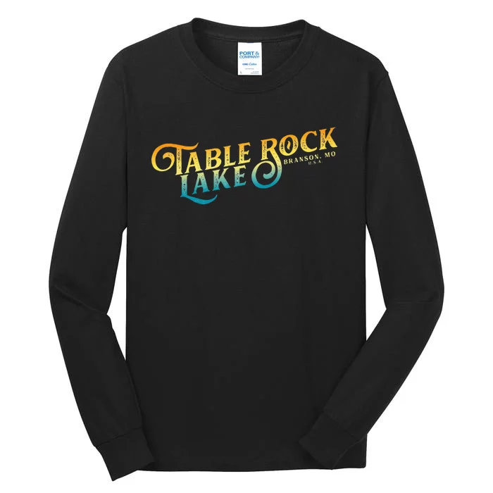 Table Rock Lakes Missouri Tall Long Sleeve T-Shirt