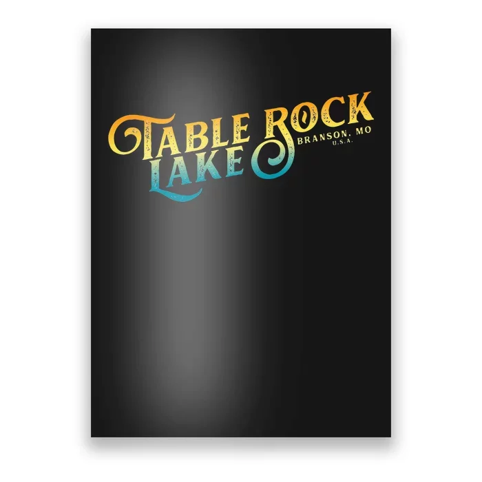 Table Rock Lakes Missouri Poster